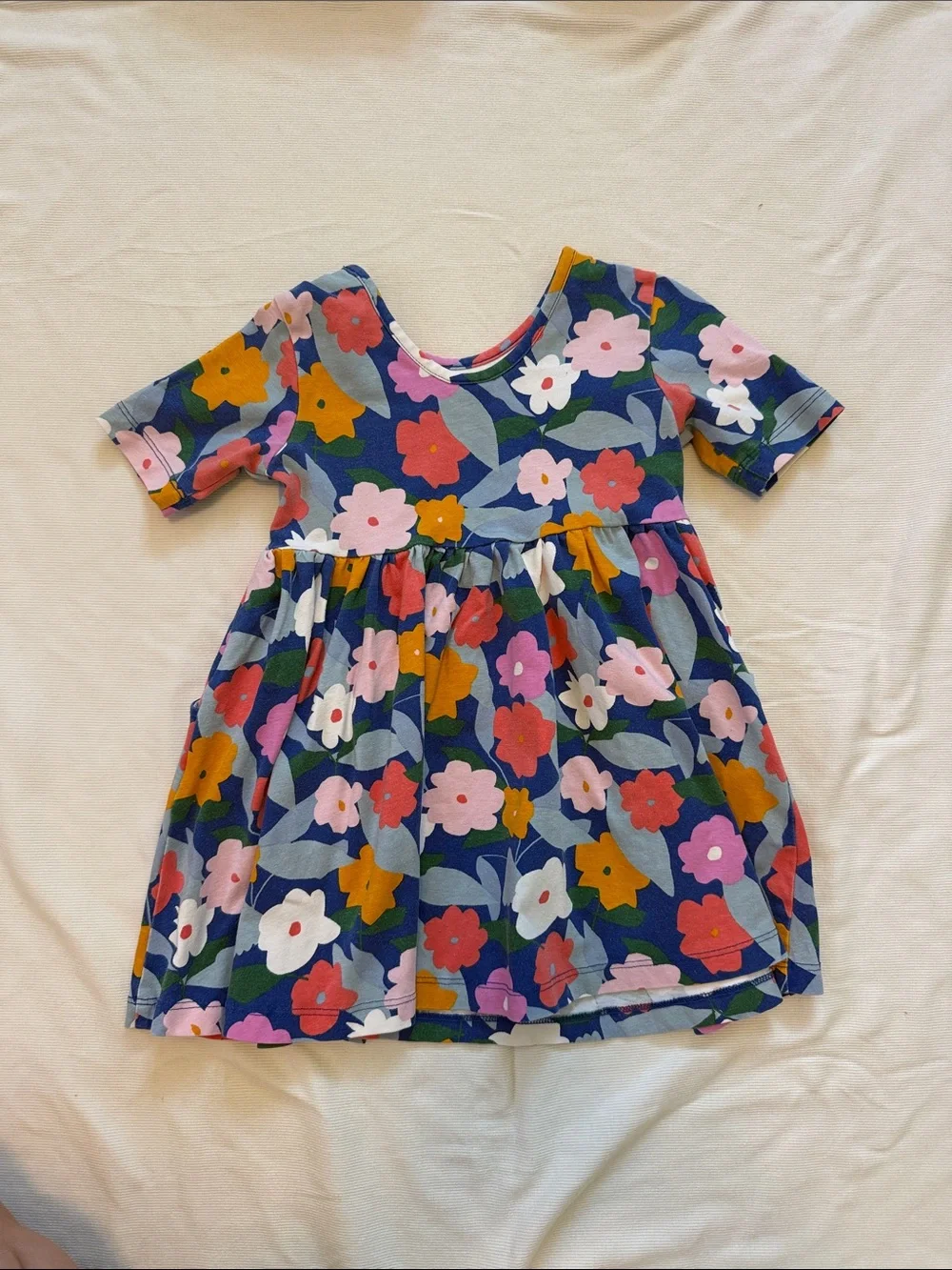 Hanna Andersson Floral Twirl Dress - 2T